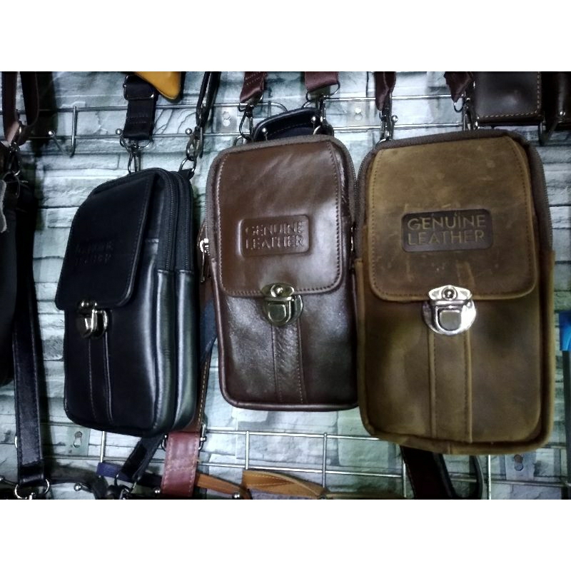 TAS HP KULIT ASLI, TAS SELEMPANG HP KULIT, SARUNG HP KULIT, TAS PINGGANG