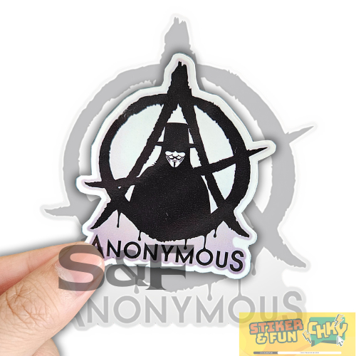 

Stiker Sticker Pack Vinyl Laminasi ANONYMOUS