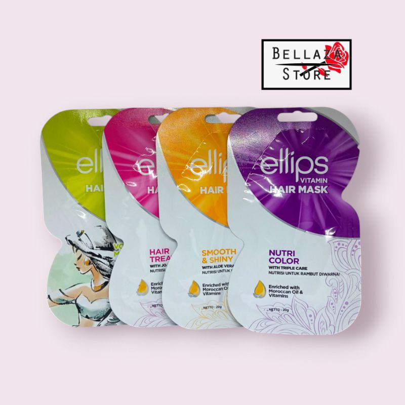 Ellips Vitamin Hair Mask Sachet / Masker Rambut Ellips