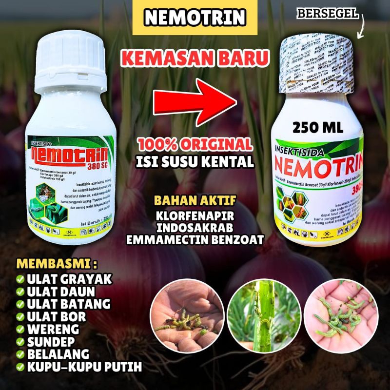 NEMOTRIN/ NEMOTRIN 250 ML/ INSEKTISIDA/ INSEKTISIDA CAIR / INSEKTISIDA SISTEMIK / INSEKTISIDA SISTEM