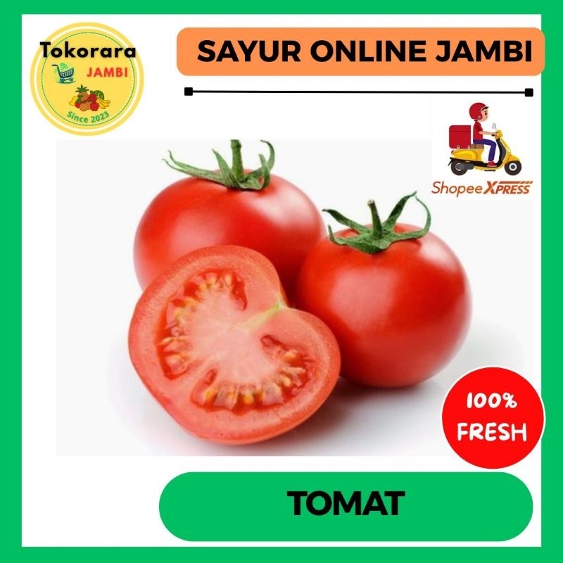 

Tomat Merah Segar/Tomat merah besar Segar-Tokorara.Jambi