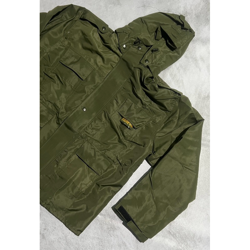 DISKON JAS HUJAN JATAH PELOPOR HIJAU TEBAL/JAS HUJAN BKO HIJAU BRIMOB