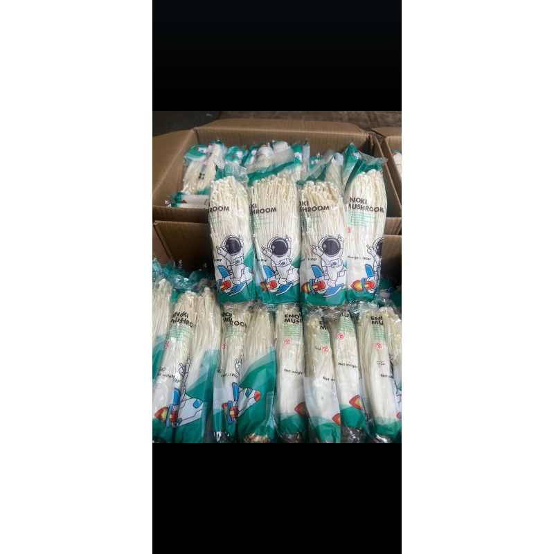 

3pack Jamur Enoki x 100gram /pack