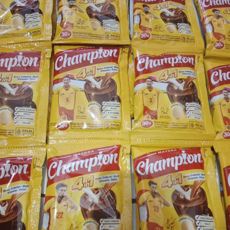 

SUSU CHAMPION RASA COKLAT 19.000 dapat 10 BUNGKUS!!!!
