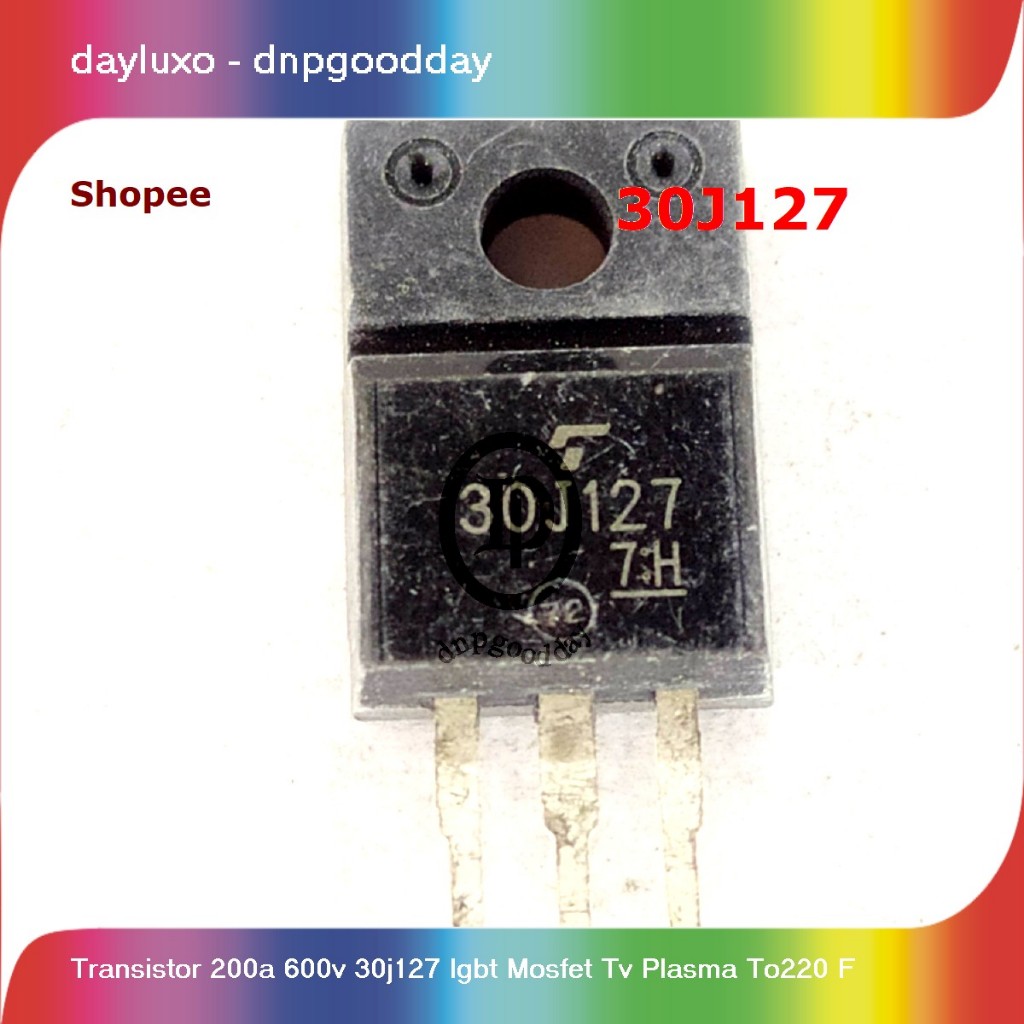 transistor 200a 600v 30j127 igbt mosfet tv plasma to220 f