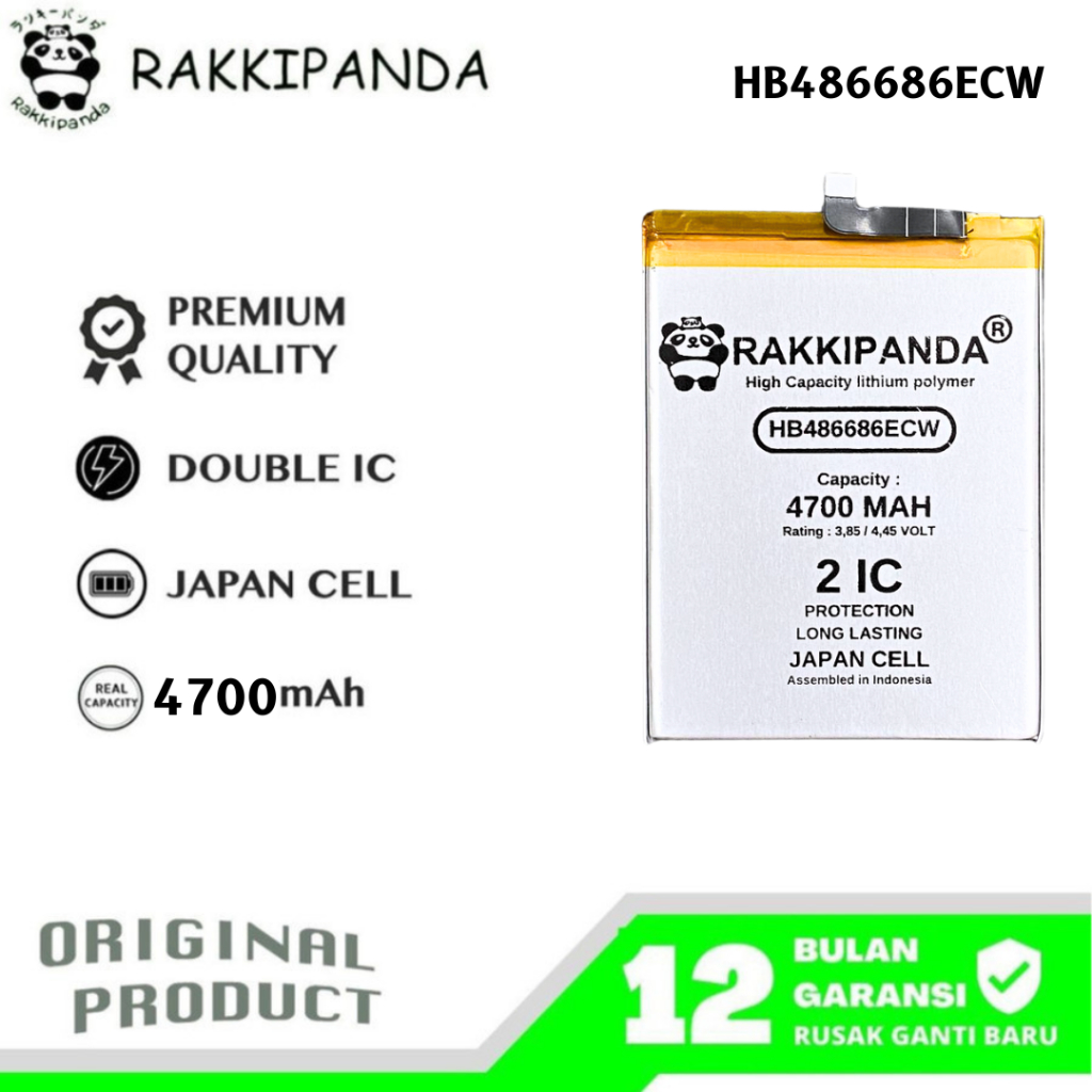 RakkiPanda - HB486686ECW Huawei Y9A / Enjoy 20 Plus Batre Batrai Baterai