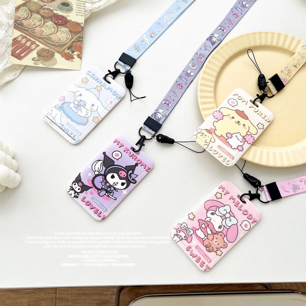 

Paket usaha id card name tag sanrio cinamorol kuromi tali 45 cm cb 173