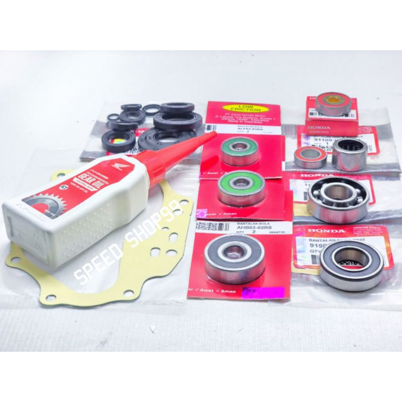 Bearing laher Rasio set 10 Aitem K44 Beat pop Beat esp Beat street Scoopy esp Vario 110 esp LED, ORI