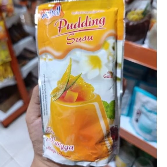 

Nutrijel puding susu rasa Mangga 170gr