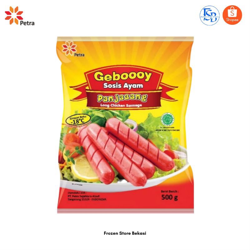 

GEBOOOY SOSIS AYAM LONG 500GR