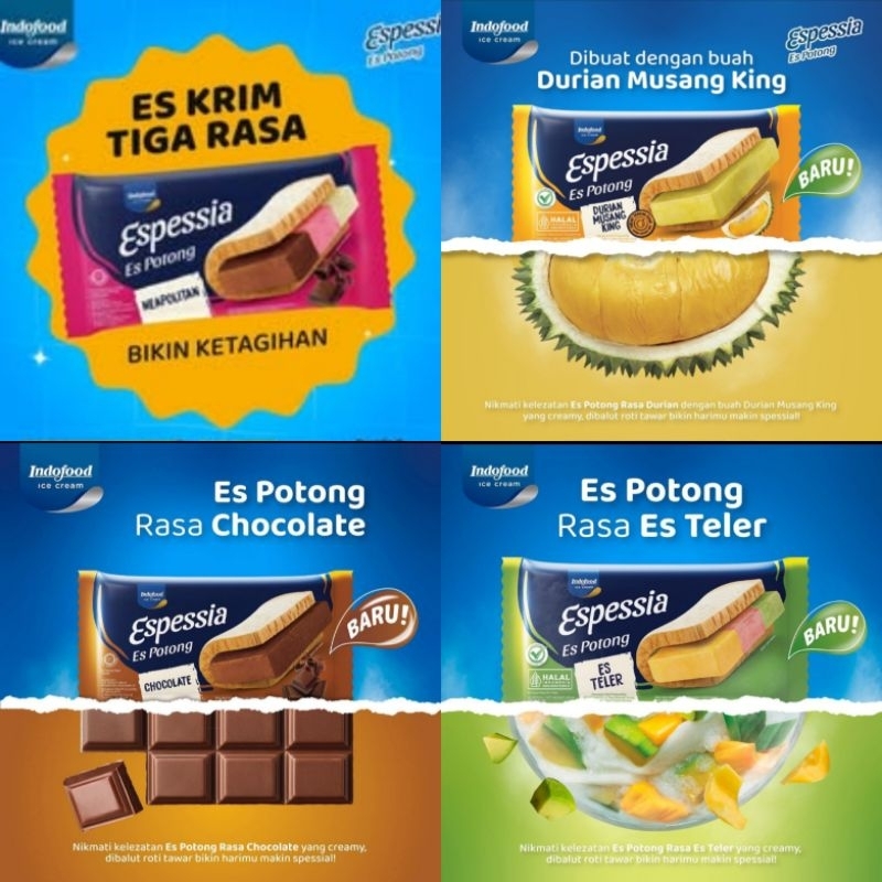 

Es potong espessia singapore MIX RASA(Minggu tetap kirim)