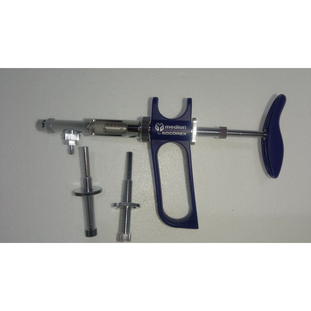 Socket Alat Suntik Socorex 0.5ml - 1ml  Medion Spare Part