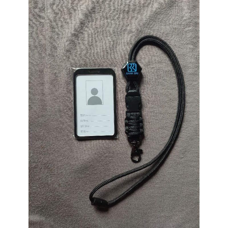 

Tali gantungan id card logo BRI