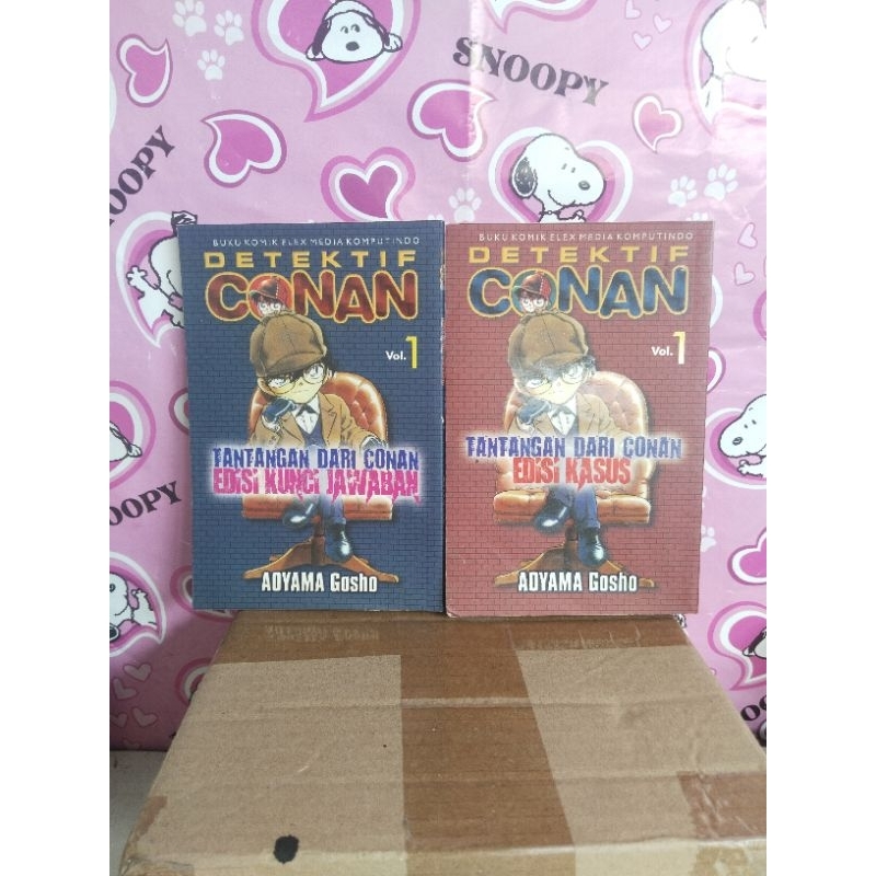 detektif conan tantangan edisi kasus-jawaban