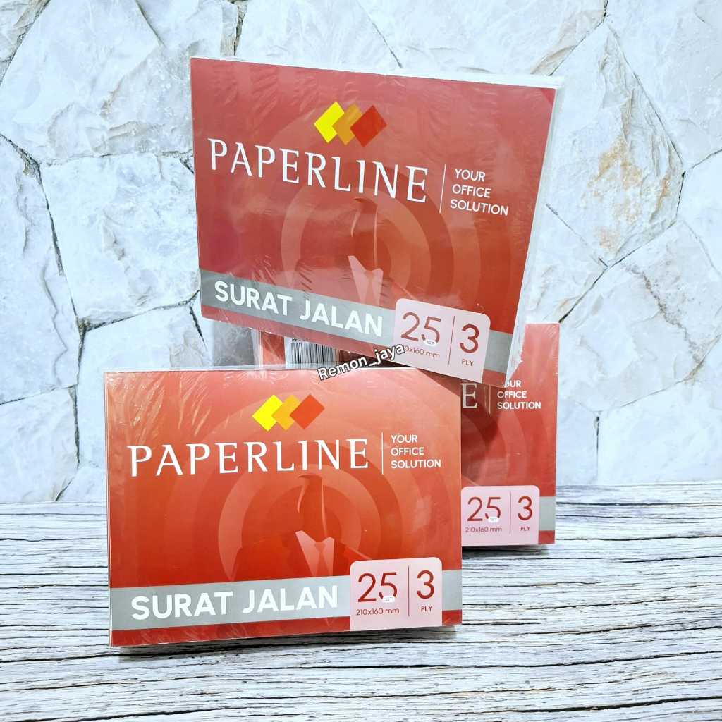 

Buku Surat Jalan Murah PAPERLINE 3 ply 10 buku