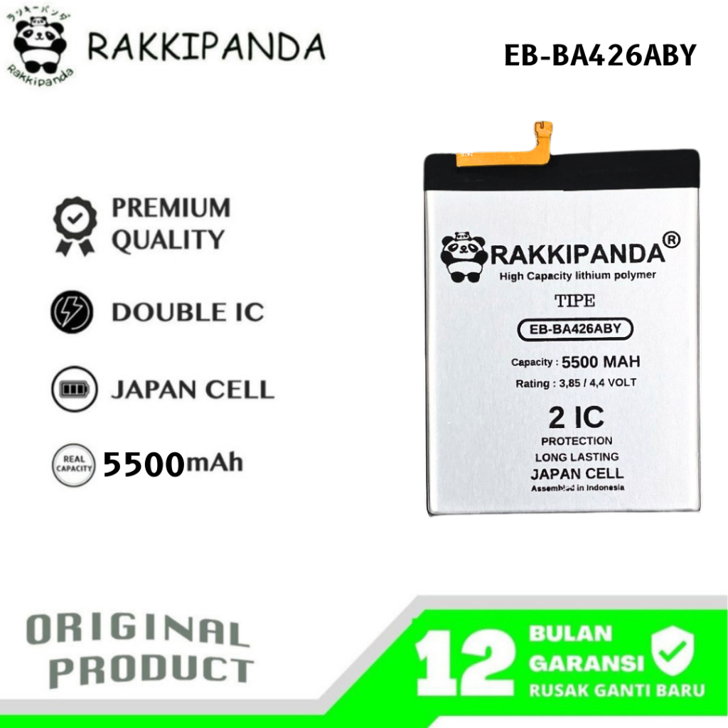 RakkiPanda - EB-BA426ABY Samsung A32 5G / A42 5G / A72 4G / A72 5G / M22 Batre Batrai Baterai