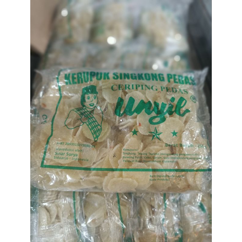 

Kerupuk Singkong Pedas Unyil