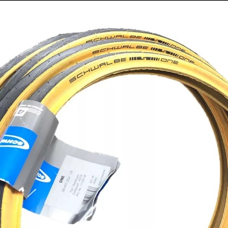 Ban Luar Sepeda Schwalbe One 20x1 1/8 Tanwall Tire Schwalbe One