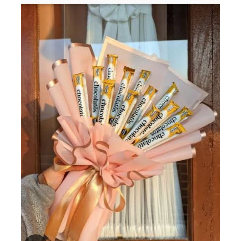 

Buket Snack CHOCOLATOS (10 PCS). BISA COD