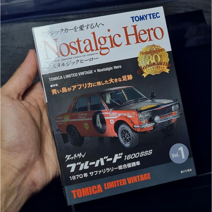 Tomica Limited Vintage Datsun 1600 SSS Nostalgic Hero