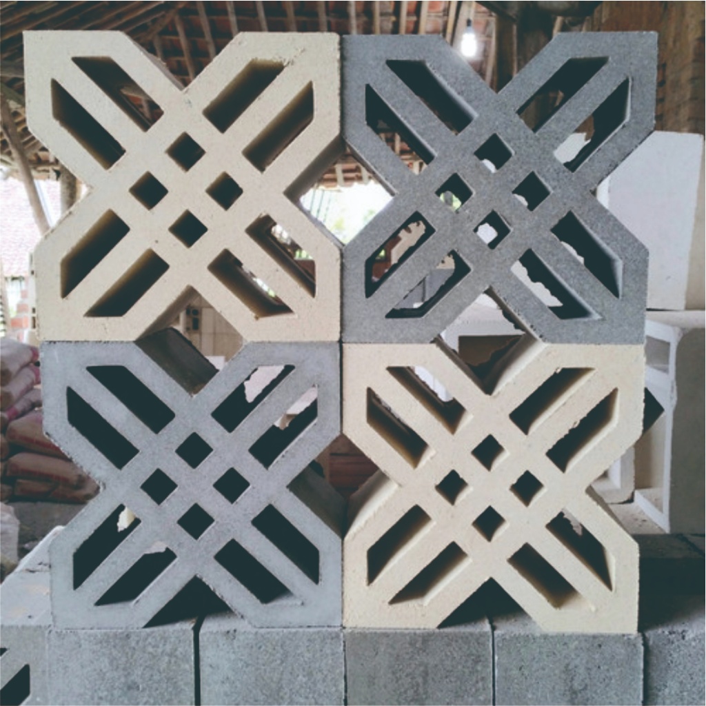 roster minimalis/loster beton/loster lubang angin