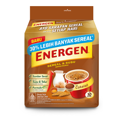 

Sereal Energen Cokelat Pouch 10 Sachet