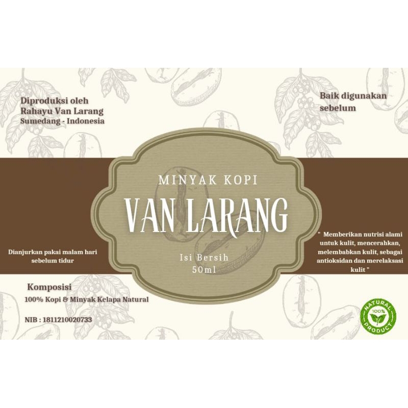 

Minyak Kopi Van Larang