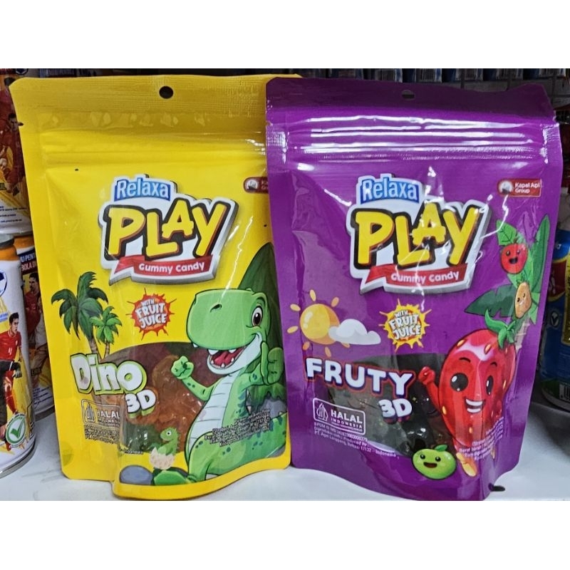

Relaxa Gummy Candy 80g - Permen Kenyal Rasa Buah
