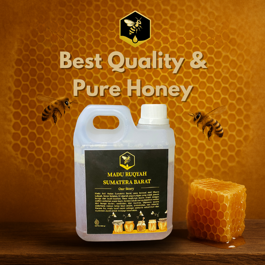 

Madu Ruqyah Asli 1Kg – 100% Madu Hutan Sumatera Barat | Madu Ruqyah untuk Kesehatan Spiritual