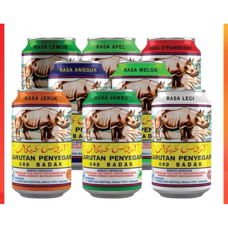 

Larutan Kaleng Cap Badak 320 ml