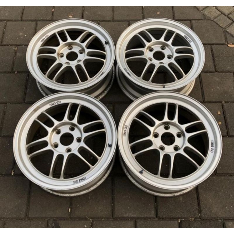 Velg Original Enkei RPF1 Ring 17. Made in Japan. Lebar 8. Et 35. 5x114