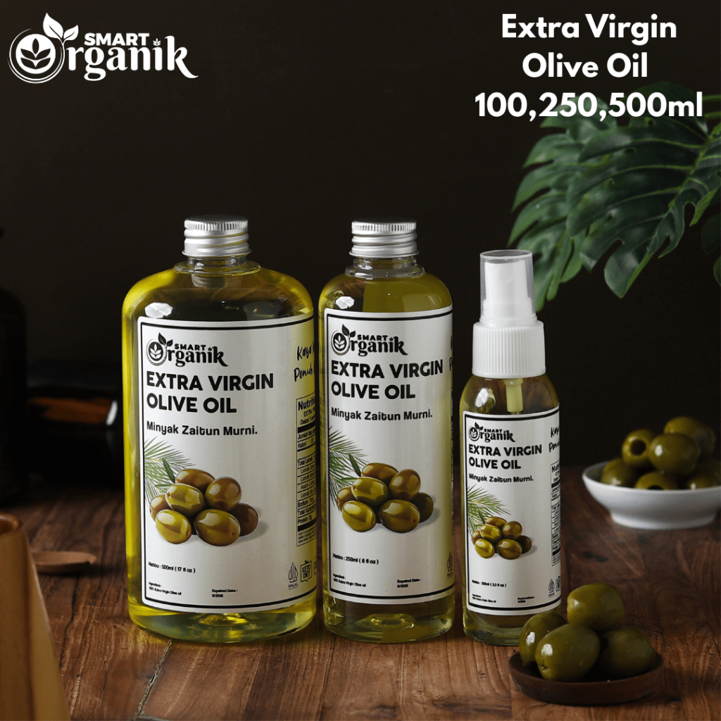 

Premium Extra Virgin Olive Oil Minyak Zaitun Murni Asli Original Heallthy For Diet Smart Organik