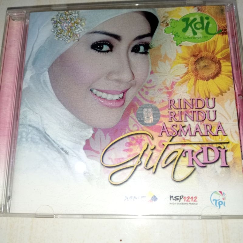 CD Original Gita KDI - Rindu Rindu Asmara (100% original musica) Album Sinetron Rindu Rindu Asmara