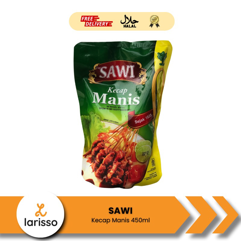 

Sawi Kecap Manis Refill 160ml & 450ml - Sweet Soy Sauce