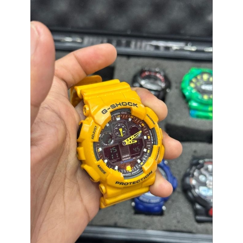 Jam Tangan G-Shock GA100A Bumblebee (Jam saja)
