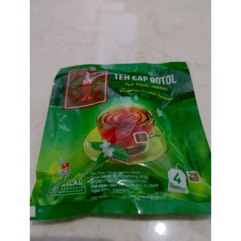 

Teh Celup Sachet Cap Botol