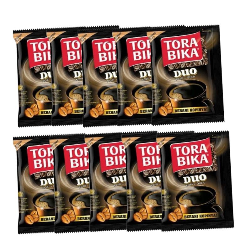 

Torabika duo kopi + gula 25gr 1 renceng isi 10 pcs