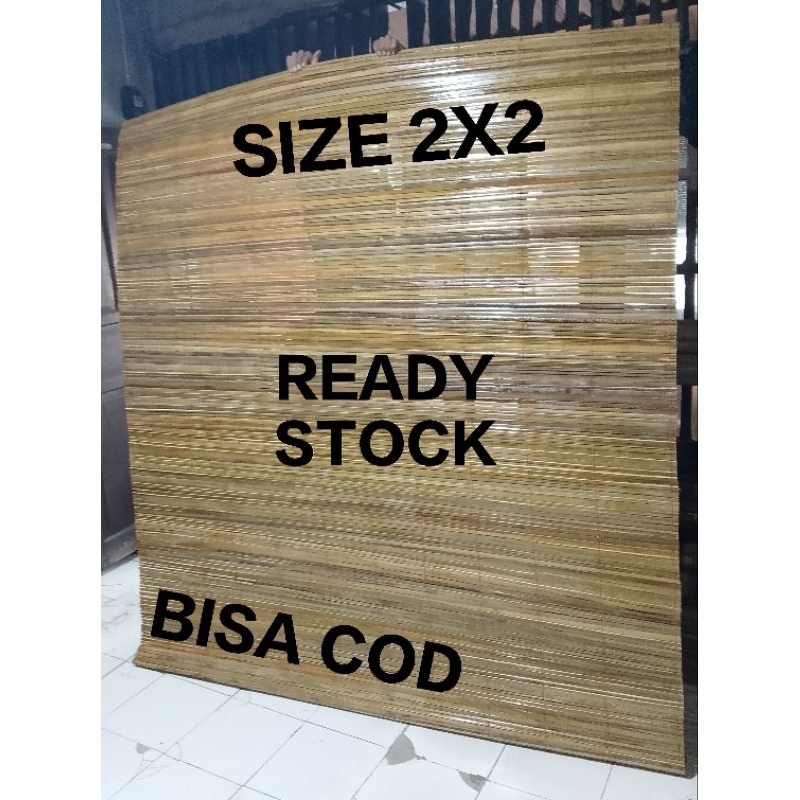 TERMURAH tirai bambu 2x2