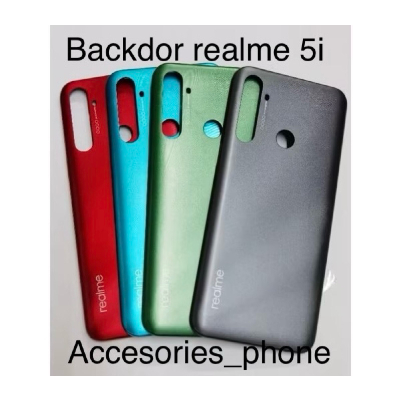 Backdor realme 5i / tutup belakang realme 5i