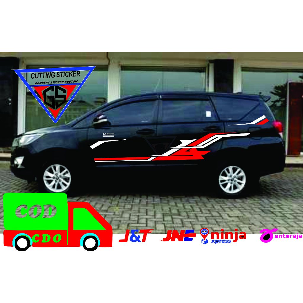 stiker list mobil swift stiker list body samping mobil jazz Rs stiker list alltipe