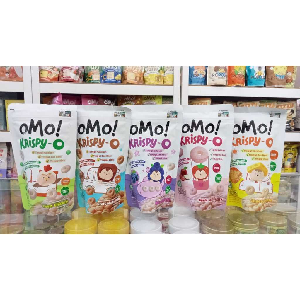 

SNACK OMO KRISPY-O KEMASAN 15GR