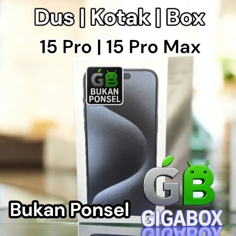 

Box 15 Pro 15 Pro Max Kardus (Box Only)