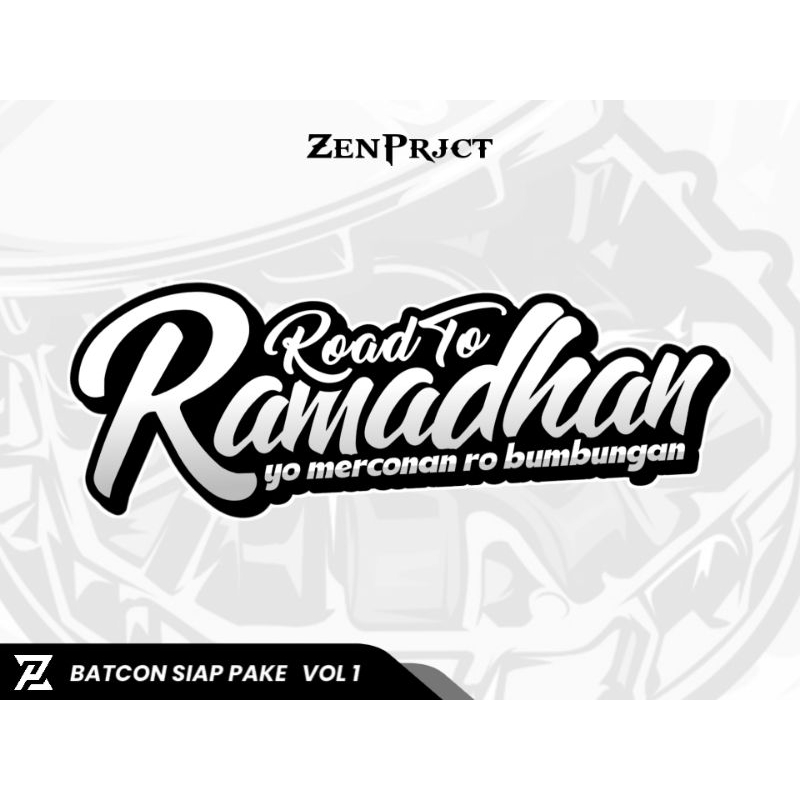 

Sticker Road to Ramadhan Kemasan 100g untuk 1pcs