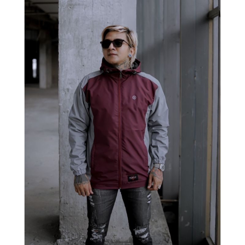 Jaket Everest Pria Wanita Bahan Taslan Premium M L XL - Jaket Gunung Parasut Waterproof Windproof Ca