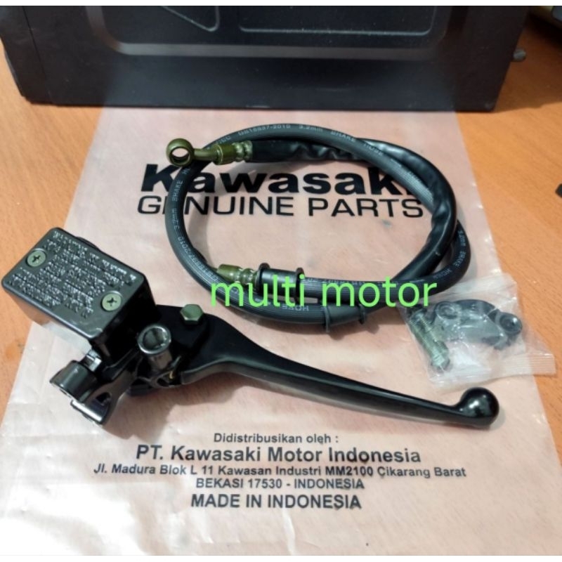 Selang Rem Depan dan Master Rem Set Depan untuk Motor Kawasaki Kaze R Blitz R Edge Athlete
