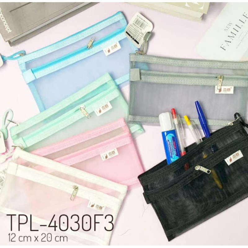 

Tempat pensil jrng sletting / Tempat pensil jrng polos / tempat pensil lucu / tempat pensil transparan / tempat penyimpanan