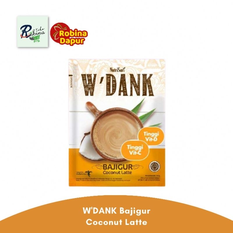 

Wdank Bajigur Coconut Latte Sachet