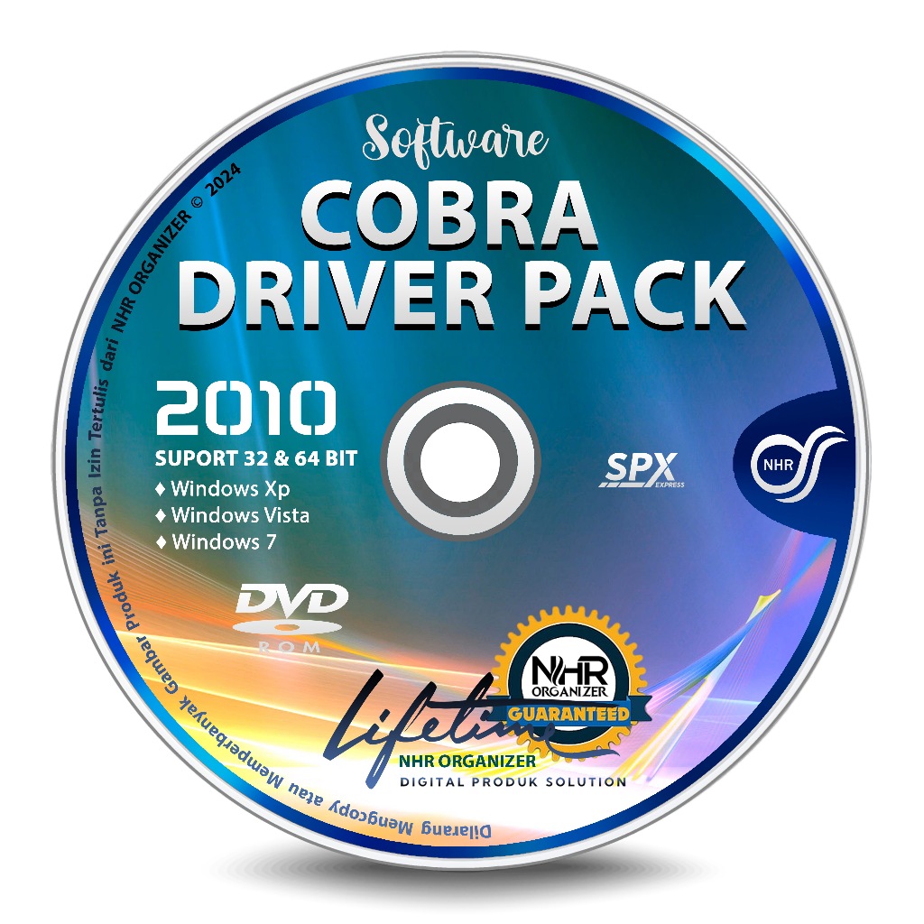 CD/DVD Cobra Driver Pack 2010 Software