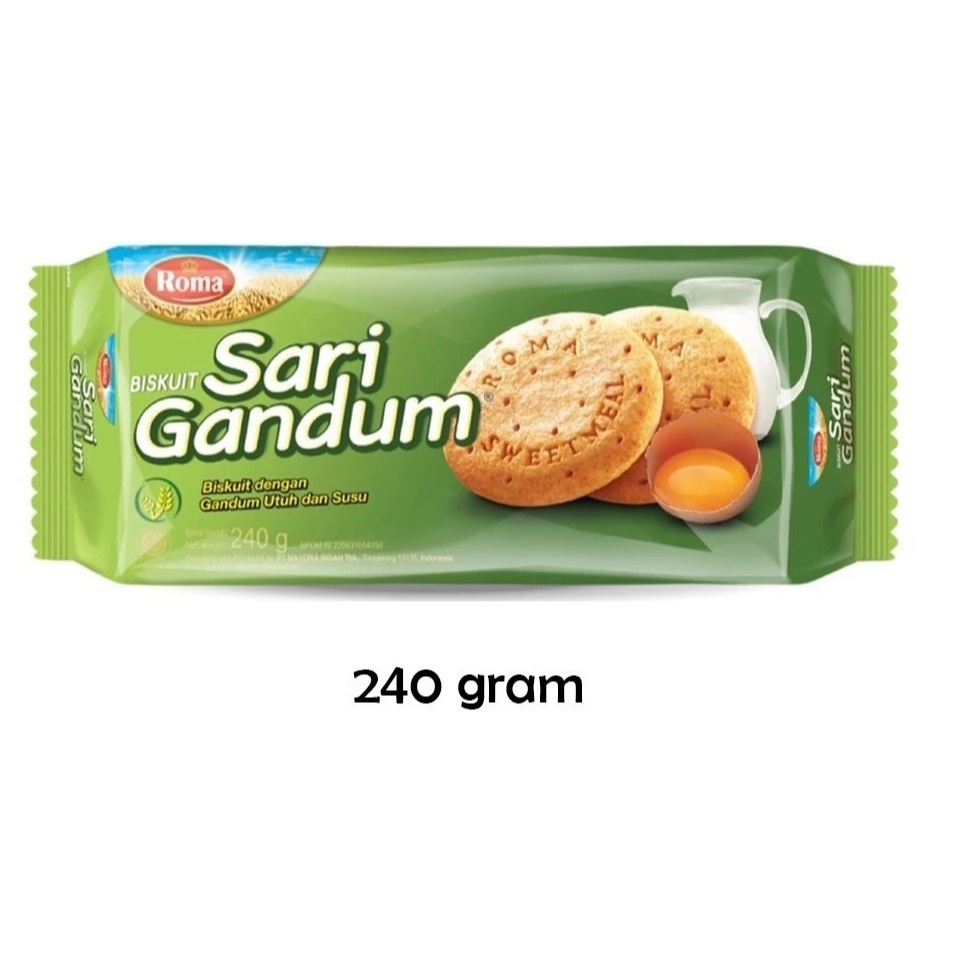 

Roma Sari Gandum 240 gram