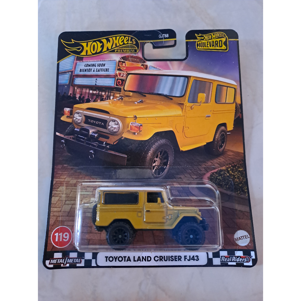 HotWheels Premium Toyota Land Cruiser FJ43